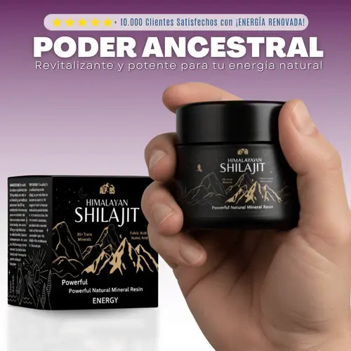 SHILAJIT DEL HIMALAYA: TOMA EL CONTROL DE UNA VIDA SANA Y EQUILIBRADA